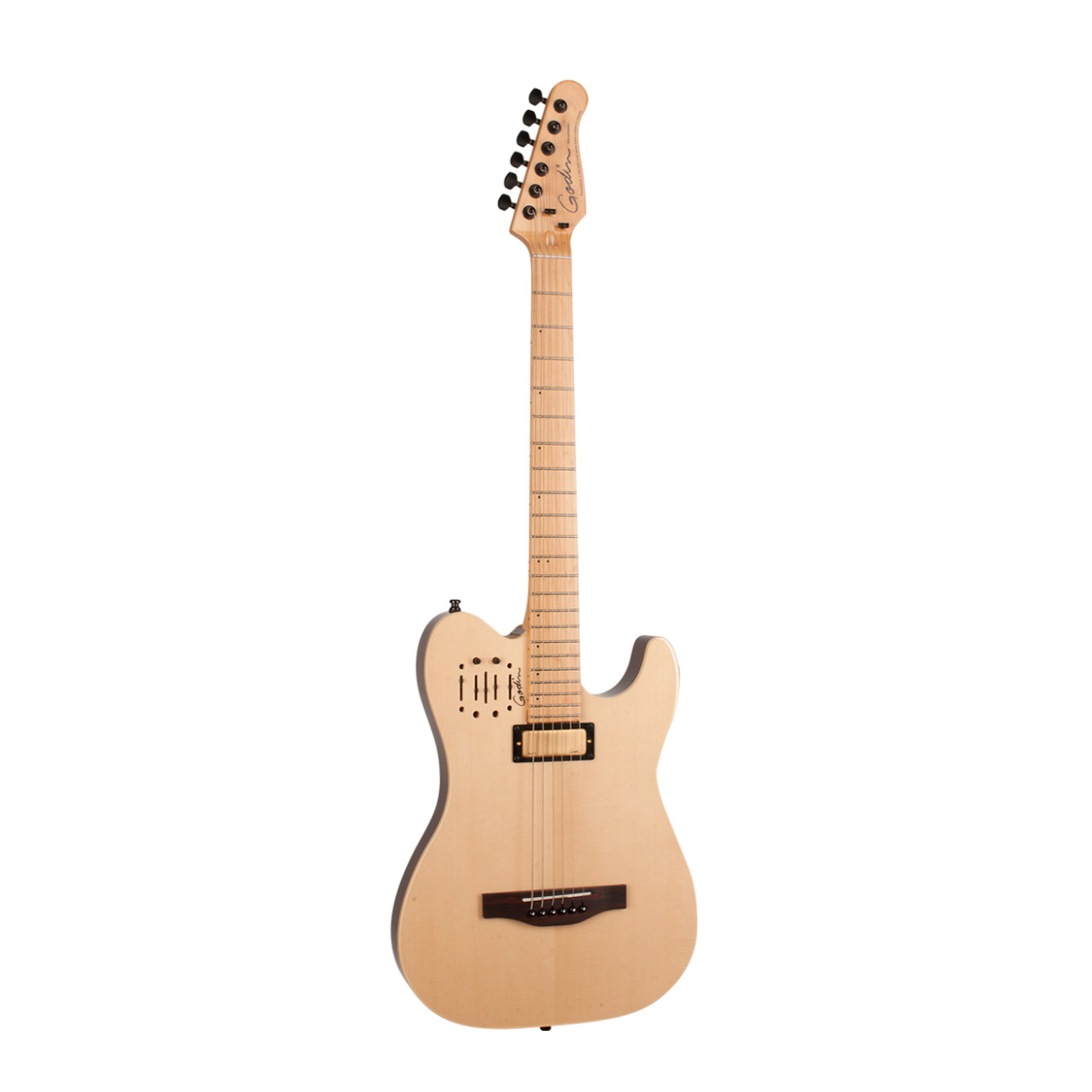 GODIN ACOUSTICASTER MN NATURAL ACOUSTIC ELECTRIC GUITAR |  GODIN GUITAR |  ELECTRIC GUITAR |  Zoso Music