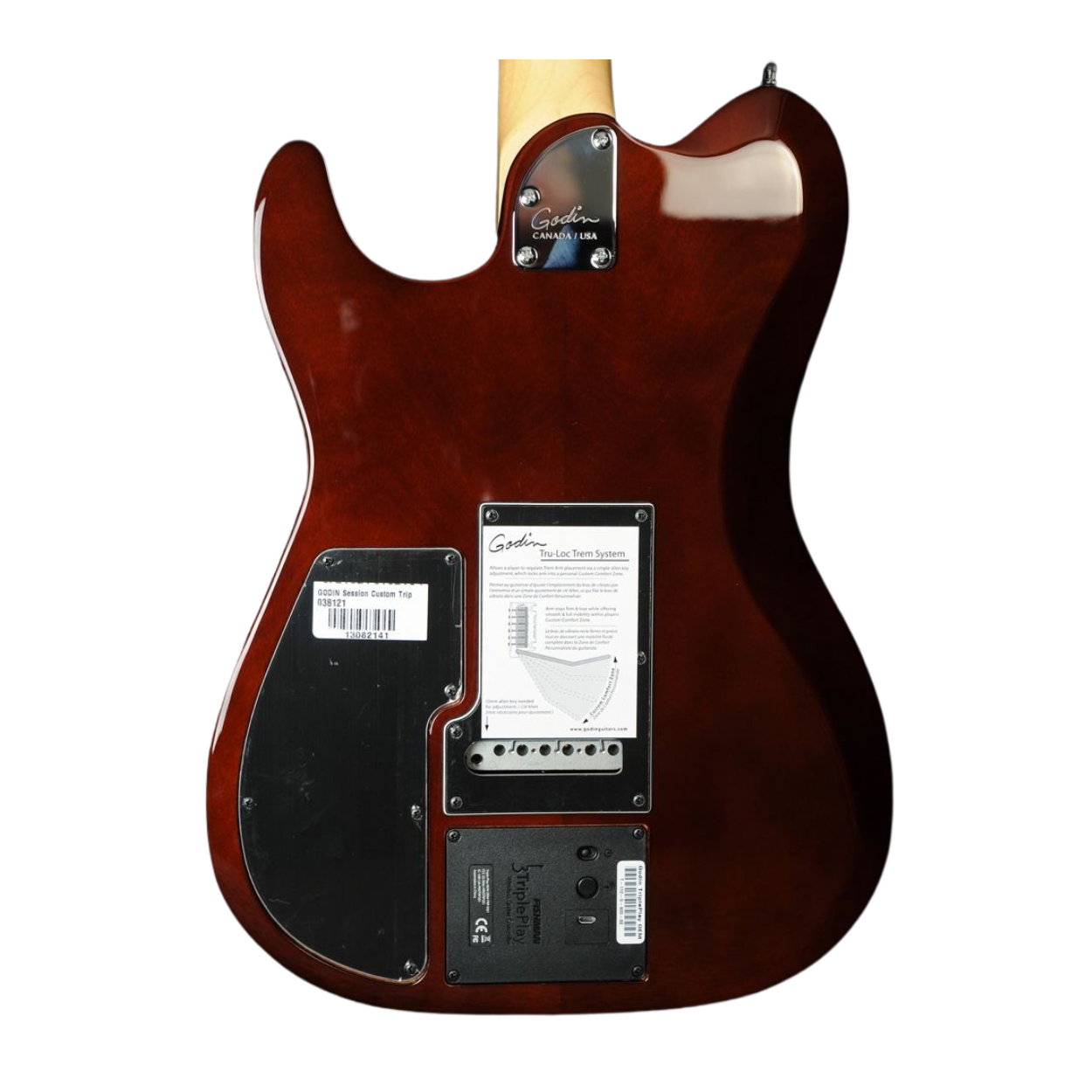 GODIN SESSION CUSTOM TRIPLEPLAY LIGHTBURST ELECTRIC GUITAR - LIGHTBURST |  GODIN GUITAR |  ELECTRIC GUITAR |  Zoso Music