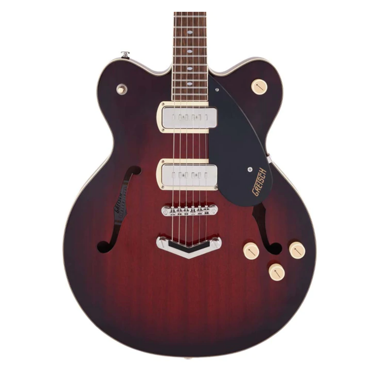 Gretsch G2622-P90 Streamliner Center Block Double-Cut Electric Guitar, Laurel FB, Claret Burst |  GRETSCH |  ELECTRIC GUITAR |  Zoso Music