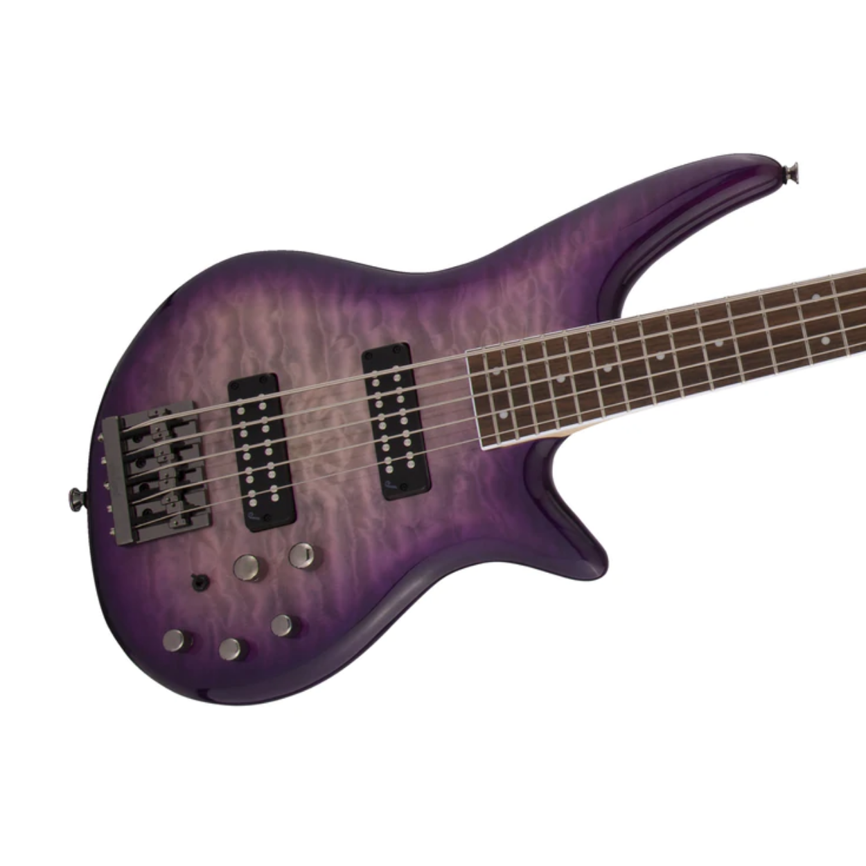 Jackson JS Series Spectra JS3QV 5-String Bass Guitar, Laurel FB, Purple Phaze |  JACKSON |  BASS GUITAR |  Zoso Music