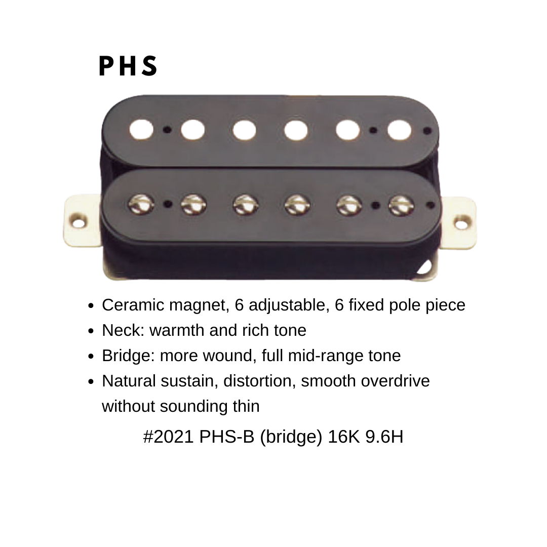 MINGS ELECTRIC GUITAR DOUBLE COIL CERAMIC BRIDGE PICKUP HUMBUCKER, MINGS, GUITAR & BASS ACCESSORIES, mings-guitar-accessories-min-phs-b, ZOSO MUSIC SDN BHD