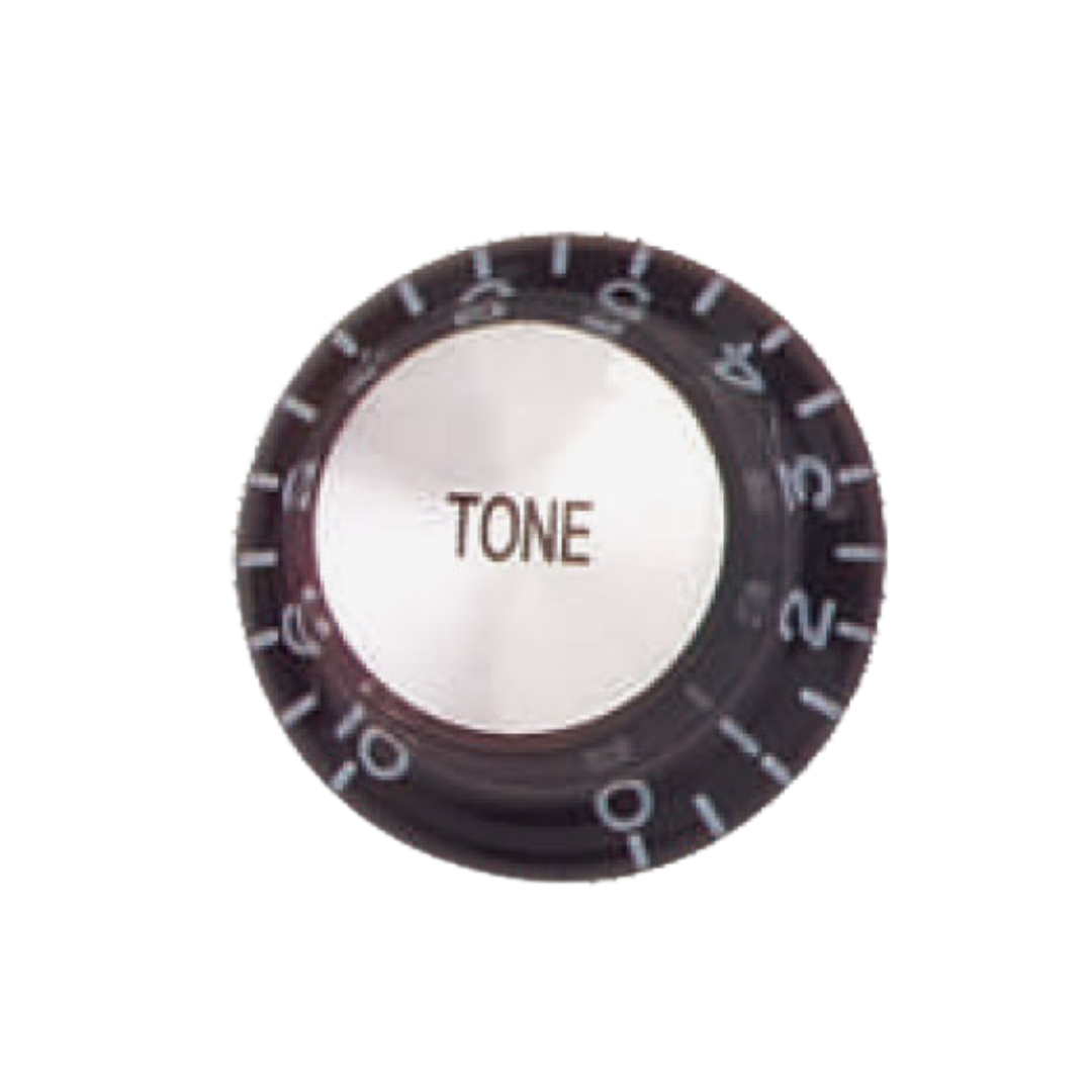 MINGS PN-P3T ELECTRIC GUITAR GIBSON SKIRT TONE KNOB BLACK, MINGS, GUITAR & BASS ACCESSORIES, mings-guitar-accessories-min-pn-p3t, ZOSO MUSIC SDN BHD