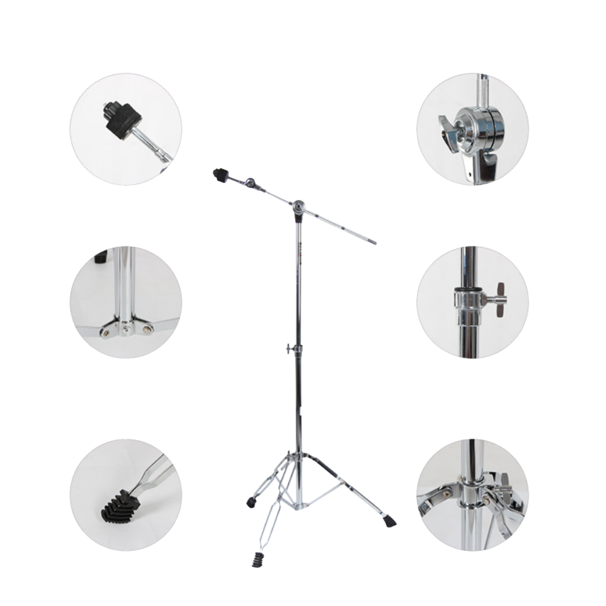 NEOWOOD G400 CYMBAL BOOM STAND, NEOWOOD, DRUM HARDWARE, neowood-drum-hardware-neo-g400, ZOSO MUSIC SDN BHD