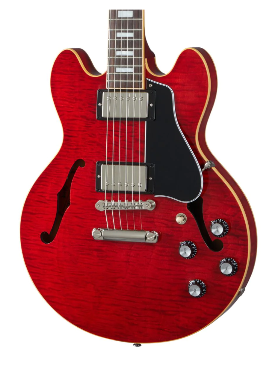 Gibson ES-339 Figured Electric Guitar, 60s Cherry (ES39F00SCNH1)