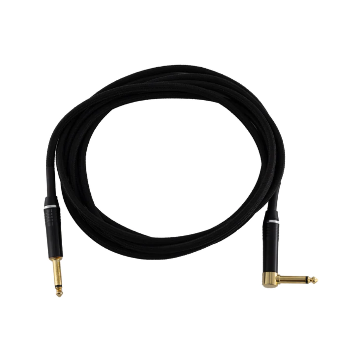 koda plus KIC10TW Straight-Angled Instrument Cable, 10ft, Black Tweed |  KODA |  CABLES |  Zoso Music