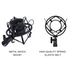 NEOWOOD M15 ALU SHOCK MOUNT ALUMINIUM ALLOY, NEOWOOD, MICROPHONE ACCESSORIES, neowood-microphone-accessories-neo-m15-alu, ZOSO MUSIC SDN BHD
