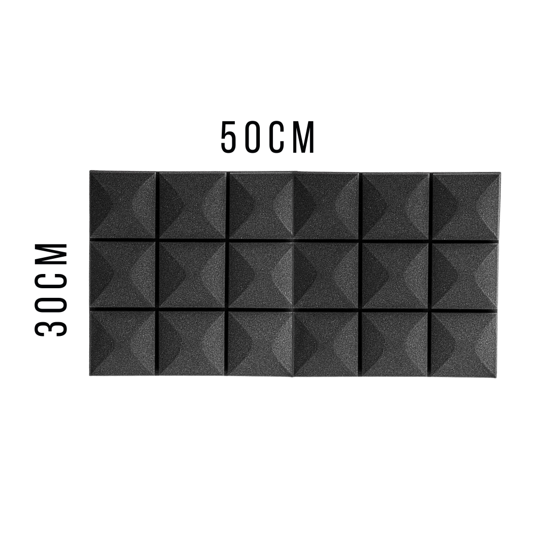 Neowood M3050 Mushroom Foam Panel/Acoustic Panel (5Cm X 30Cm X 50Cm) |  NEOWOOD |  ACOUSTIC PANEL |  Zoso Music