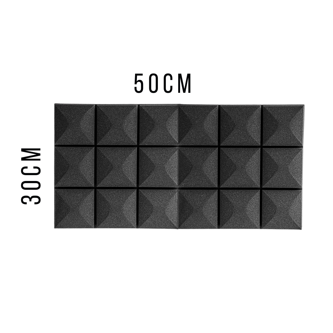 Neowood M3050 Mushroom Foam Panel/Acoustic Panel (5Cm X 30Cm X 50Cm)