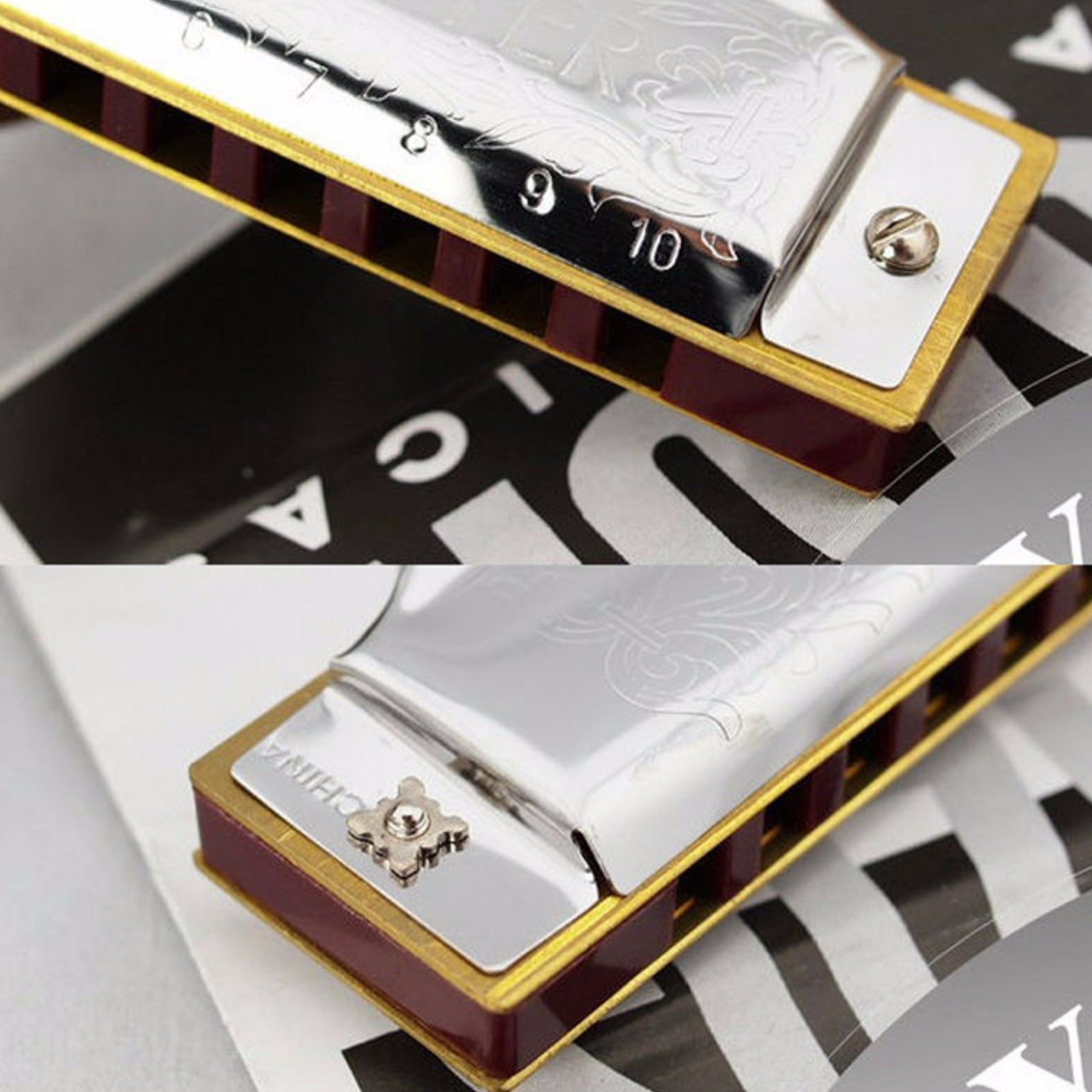 SUZUKI HARMONICA FOLKMASTER 10H C KEY 1072-C, SUZUKI, WIND INSTRUMENT, suzuki-wind-instrument-1072-c, ZOSO MUSIC SDN BHD