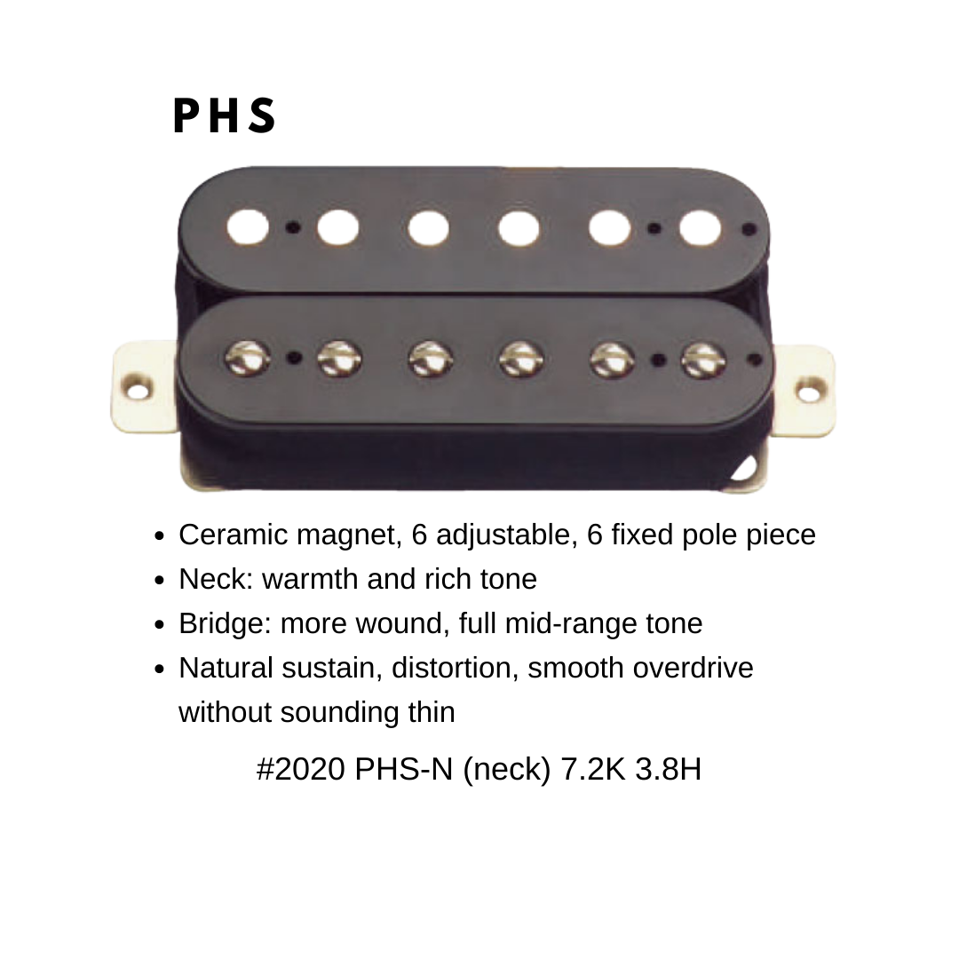 MINGS ELECTRIC GUITAR DOUBLE COIL CERAMIC NECK PICKUP HUMBUCKER, MINGS, GUITAR & BASS ACCESSORIES, mings-guitar-accessories-min-phs-n, ZOSO MUSIC SDN BHD