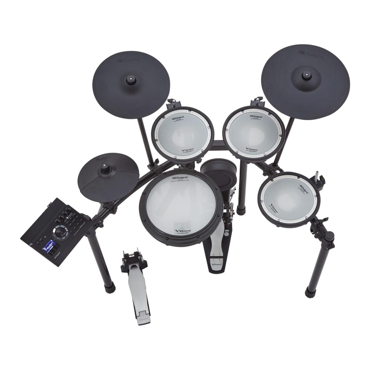 Roland TD-17KV Gen 2 V-Drums Digital Drum Electronic Drum with RH-5 Headphone, Kick Pedal, Drum Throne and Drumsticks
