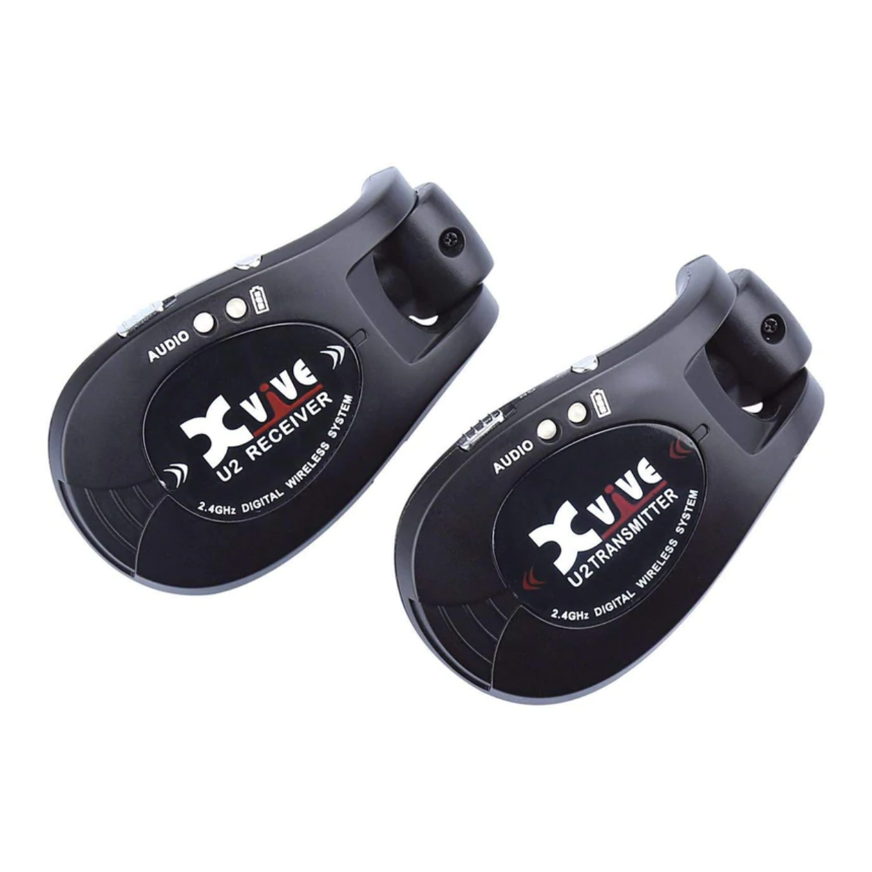 Xvive Audio U2 Digital Wireless Guitar System - Black |  XVIVE |  WIRELESS-GUITAR |  Zoso Music