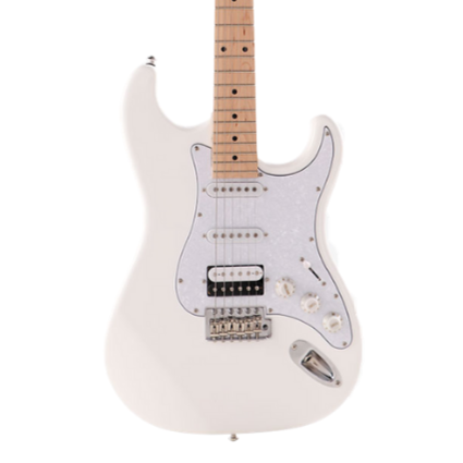 J&D ST STANDARD STRATOCASTER SSS ELECTRIC GUITAR IVORY, J&D, ELECTRIC GUITAR, j-d-electric-guitar-st-std-iv, ZOSO MUSIC SDN BHD