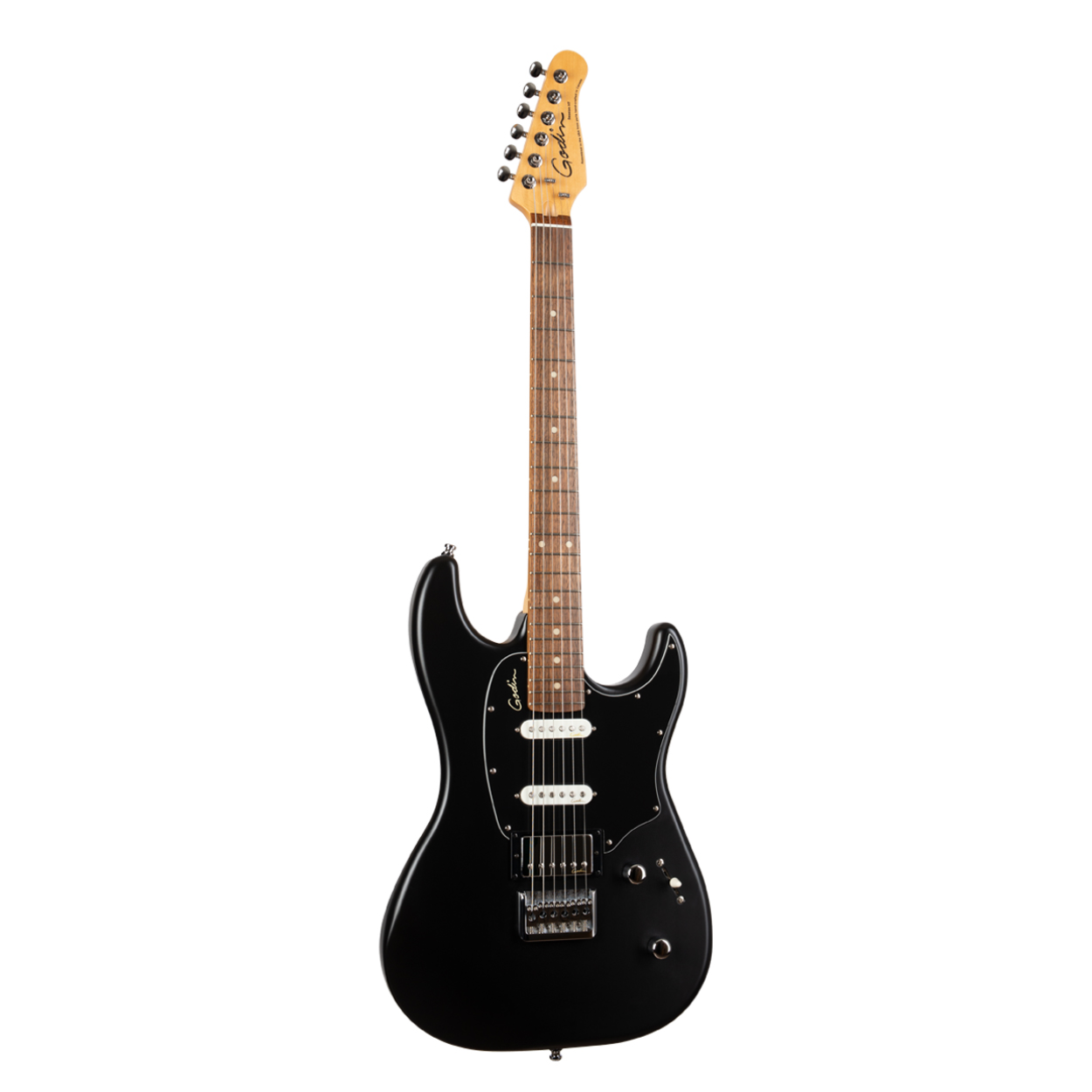 GODIN SESSION HT MATTE BLACK RN HSS ELECTRIC GUITAR MADE IN CANADA |  GODIN GUITAR |  ELECTRIC GUITAR |  Zoso Music