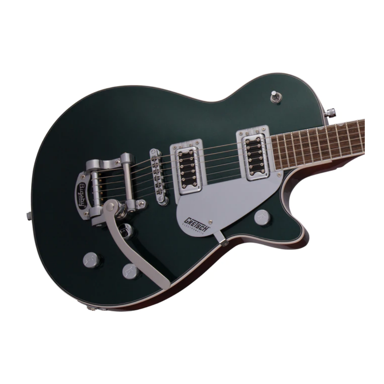 GRETSCH G5230T ELECTROMATIC JET FT SINGLE-CUT ELECTRIC GUITAR W/BIGSBY, CADILLAC GREEN