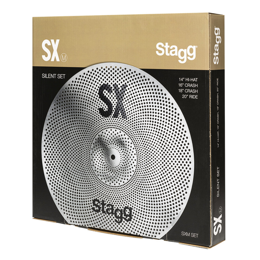 Stagg SXM SET Silent Cymbal Set - 14