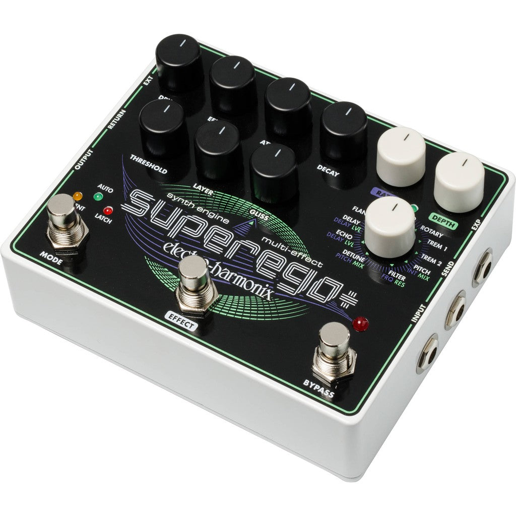Electro-Harmonix Superego Plus Guitar Effects Pedal | ELECTRO-HARMONIX , Zoso Music