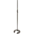 K&M ONE HAND MIC STAND, 3/8 INCH STACKABLE, BLACK |  K&M |  STAND |  Zoso Music