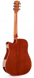 Caesar X-415Ce 41" Acoustic Guitar Dreadnought Cutaway Mahogany With EQ &amp; Bag | CAESAR , Zoso Music