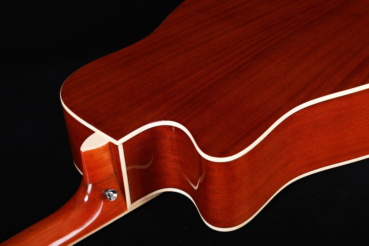 Caesar X-415C 41" Acoustic Guitar Dreadnought Cutaway Mahogany | CAESAR , Zoso Music