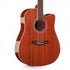 Caesar X-415Ce 41" Acoustic Guitar Dreadnought Cutaway Mahogany With EQ &amp; Bag | CAESAR , Zoso Music