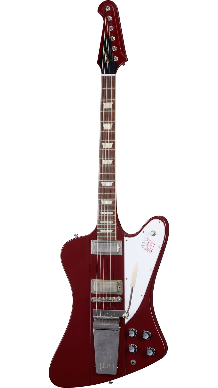 Gibson 1963 Firebird V w/ Maestro Vibrola Ultra Light Aged Electric Guitar, Ember Red (FB5ULEMNM1) |  GIBSON |  ELECTRIC GUITAR |  Zoso Music