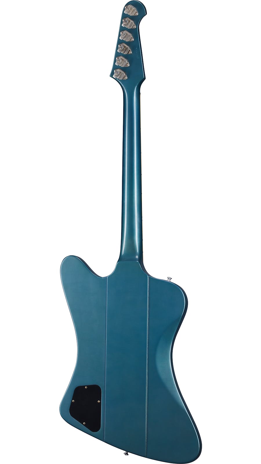 Gibson 1963 Firebird V w/ Maestro Vibrola Ultra Light Aged Electric Guitar, Pelham Blue (FB5ULPBNM1)