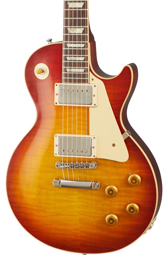 Gibson 1959 Les Paul Standard Reissue VOS Electric Guitar, Washed Cherry Sunburst