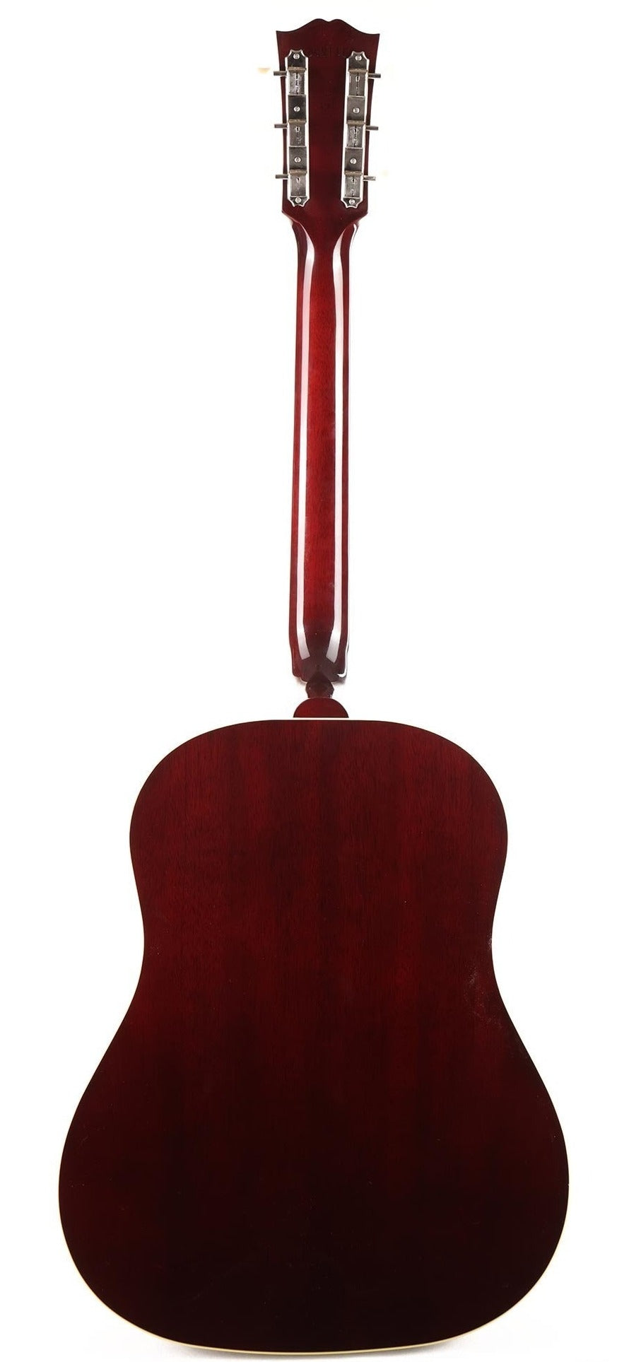 Gibson 60s J-45 Original, Adj Saddle (No pickup; Left-handed) Acoustic Guitar, Wine Red