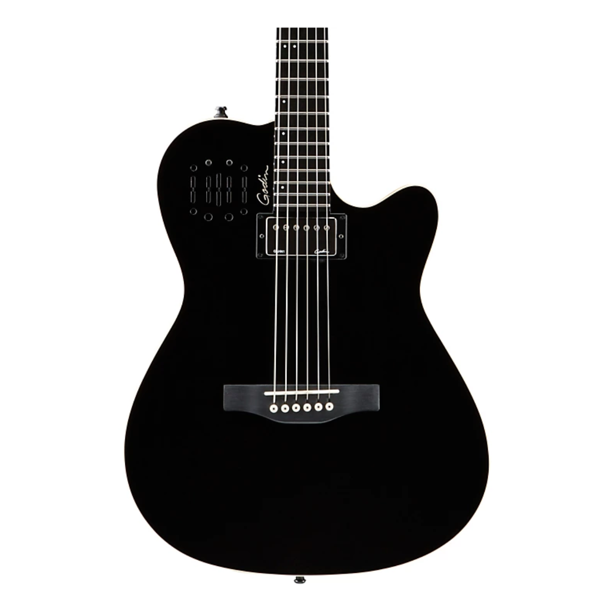 Godin Multiac A6 Ultra Black Hg Acoustic Electric Guitar |  GODIN GUITAR |  ACOUSTIC GUITAR |  Zoso Music