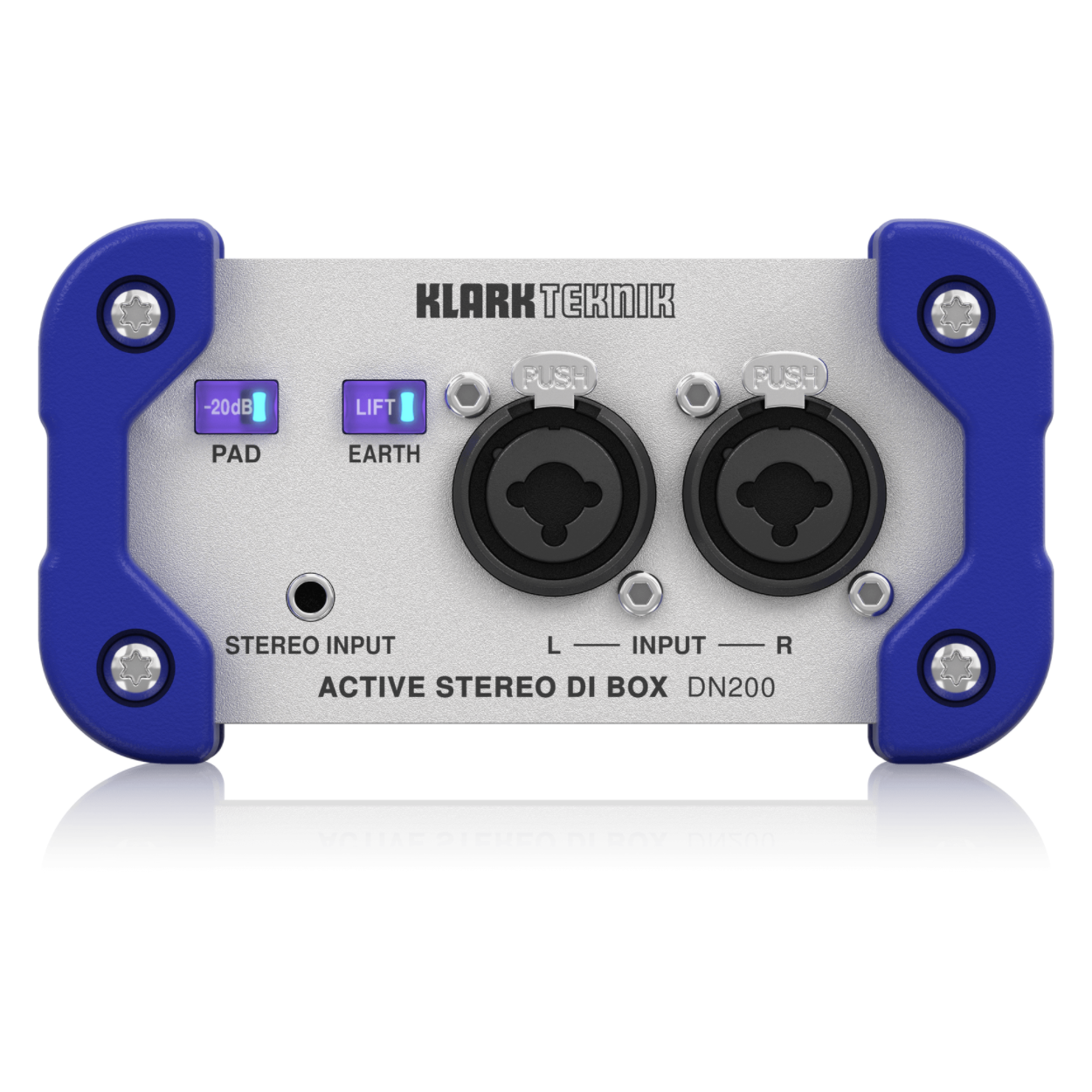 KLARK TEKNIK DN200 V2 2-CHANNEL ACTIVE DI BOX |  KLARK TEKNIK |  DI BOX |  Zoso Music