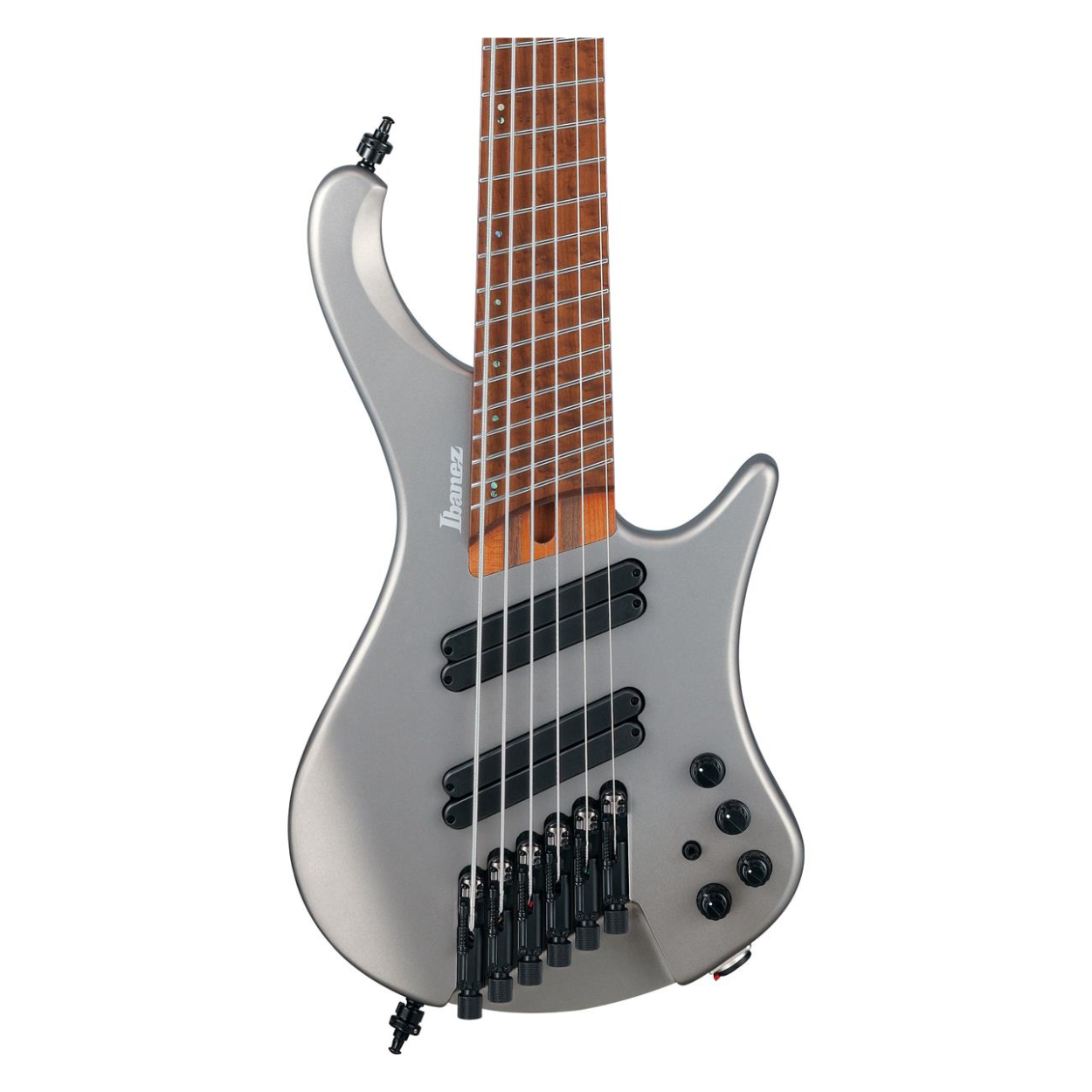 Ibanez Bass Workshop Ehb1006ms 6-string Bass Guitar, Metallic Gray Matte