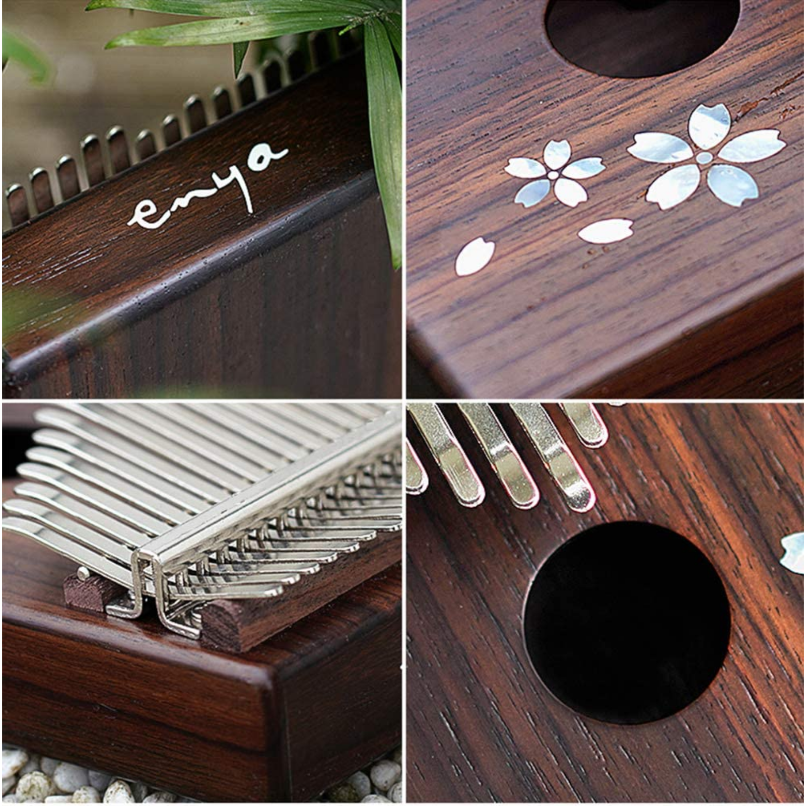 Enya EK17-R1 Kalimba Rosewood 17 Notes With Bag | ENYA , Zoso Music