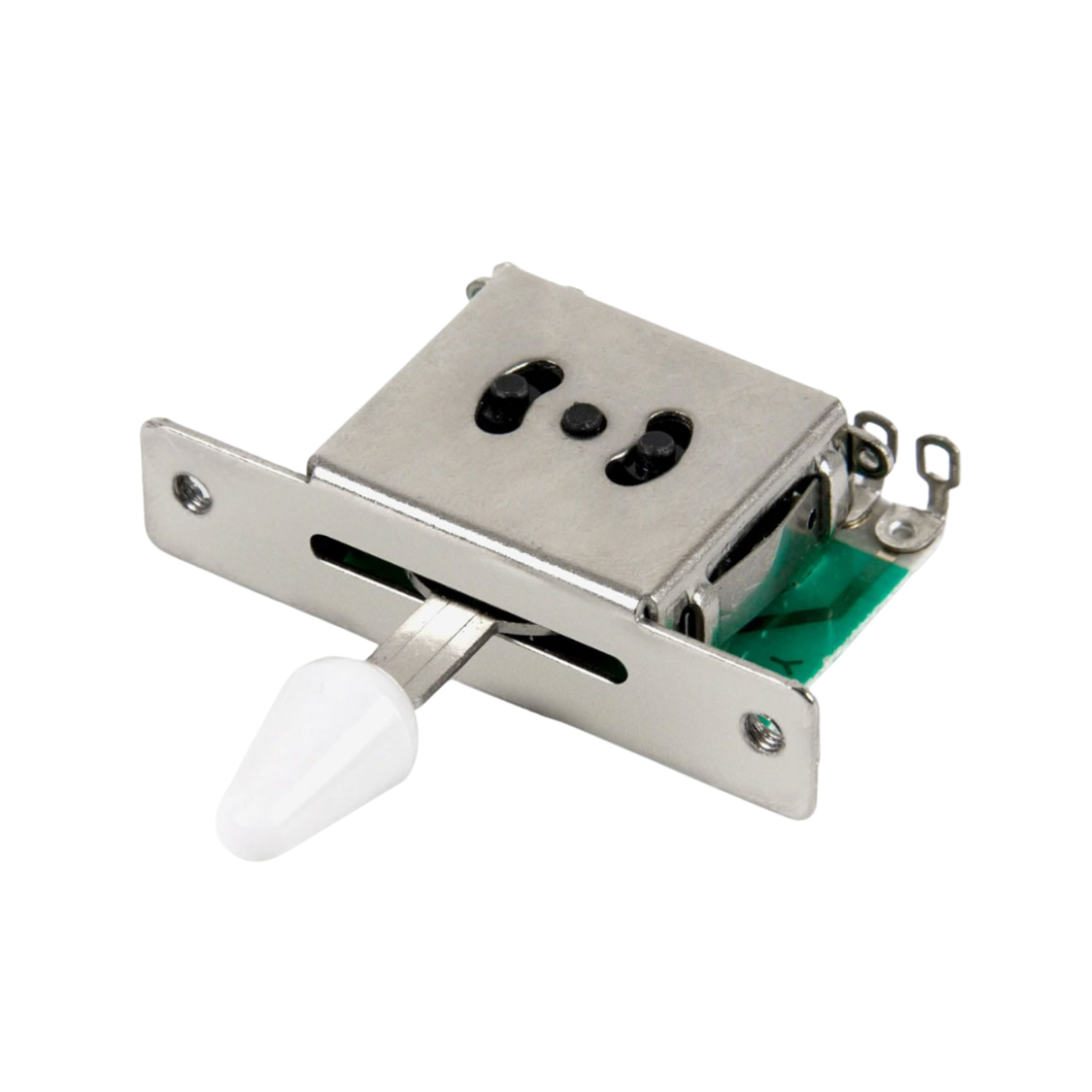 MINGS ELECTRIC GUITAR SELECTOR SWITCH BLADE 5 WAY WHITE CAP, MINGS, GUITAR & BASS ACCESSORIES, mings-guitar-accessories-min-ls51, ZOSO MUSIC SDN BHD
