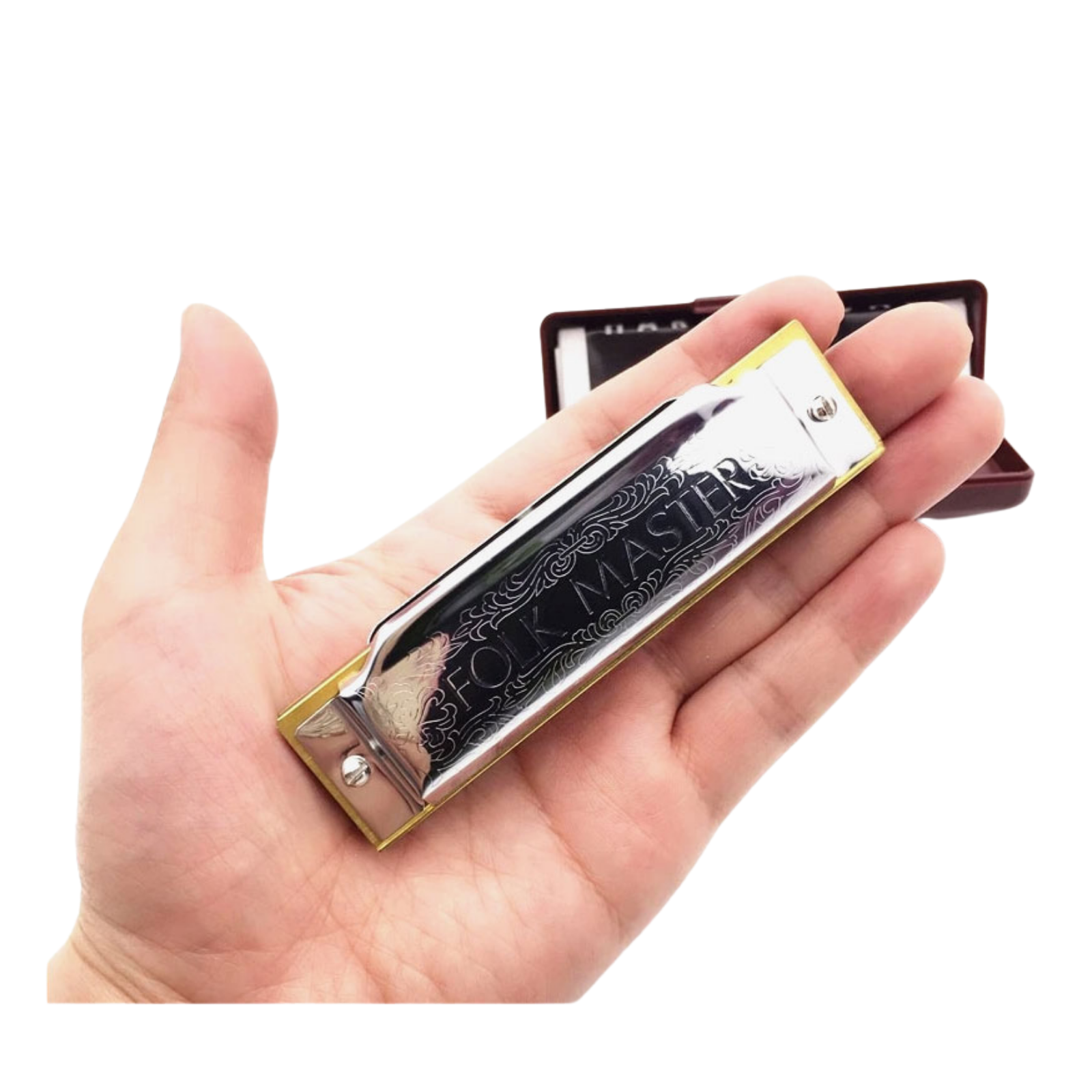 SUZUKI HARMONICA FOLKMASTER 10H G KEY 1072-G, SUZUKI, WIND INSTRUMENT, suzuki-wind-instrument-1072-g, ZOSO MUSIC SDN BHD