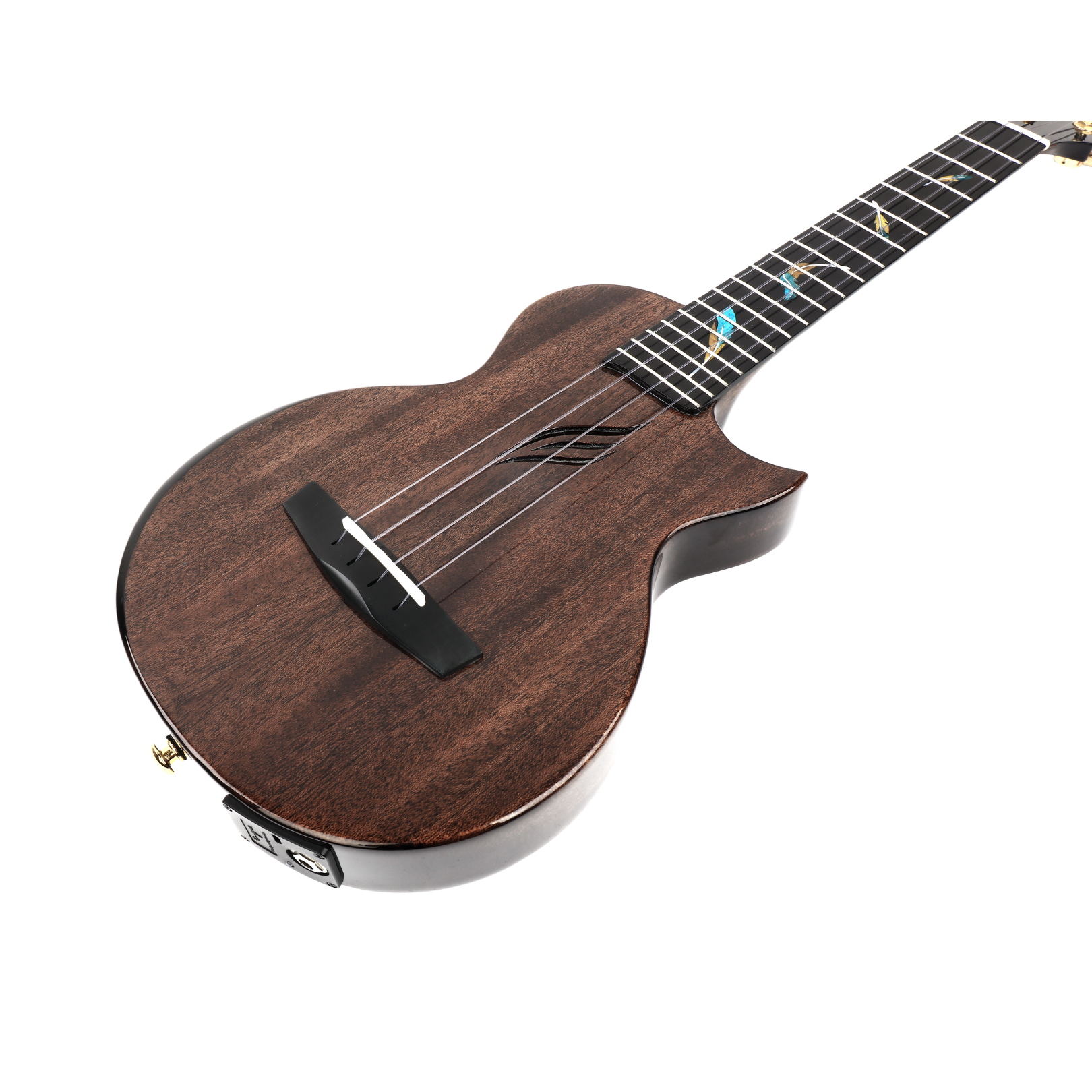 Enya EUT-FEAe Feather 26" Tenor Ukulele  With Bag, EQ | ENYA , Zoso Music