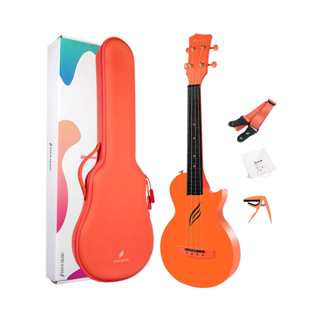 Enya Nova U Mini 21" Concert Ukulele, Multi Color | ENYA , Zoso Music