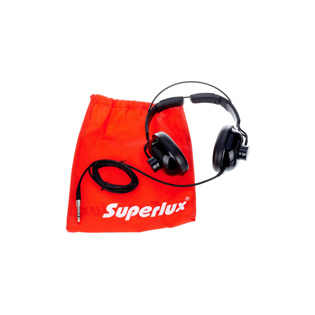 SUPERLUX HD651 CLOSE-BACK DYNAMIC STEREO MONITOR HEADPHONE COLOR BLACK, SUPERLUX, HEADPHONE, superlux-heaphones-sup-hd651, ZOSO MUSIC SDN BHD