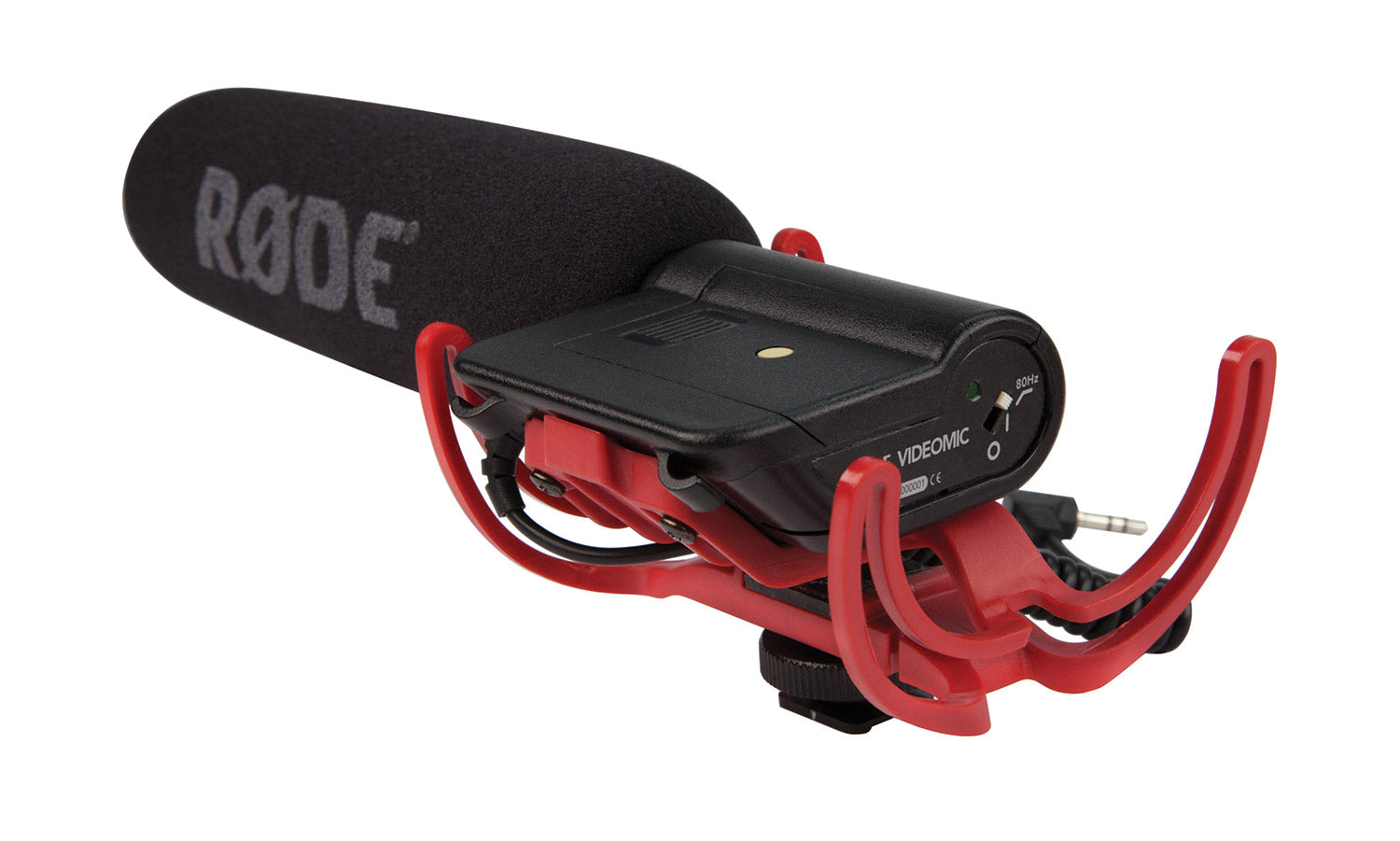 Rode VideoMic Shotgun Microphone with Rycote Lyre Mount (VMR) 10 Years Warranty [Made in Australia], RODE, CONDENSER MICROPHONE, rode-condenser-microphone-videomicrycote, ZOSO MUSIC SDN BHD