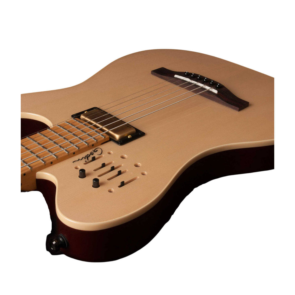 GODIN ACOUSTICASTER MN NATURAL ACOUSTIC ELECTRIC GUITAR |  GODIN GUITAR |  ELECTRIC GUITAR |  Zoso Music