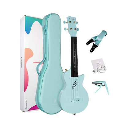 Enya Nova U 23" Concert Ukulele Multi Color | ENYA , Zoso Music