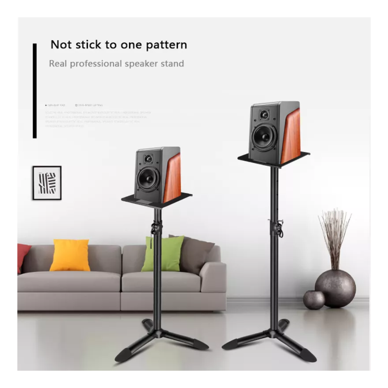 NEOWOOD LKT-610 STUDIO MONITOR STAND |  NEOWOOD |  STUDIO MONITOR STAND |  Zoso Music