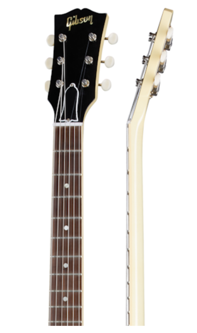Gibson 1963 SG Special Reissue Lightning Bar Ultra Light Aged Electric Guitar, Classic White (SGSP63ULCWNH1)