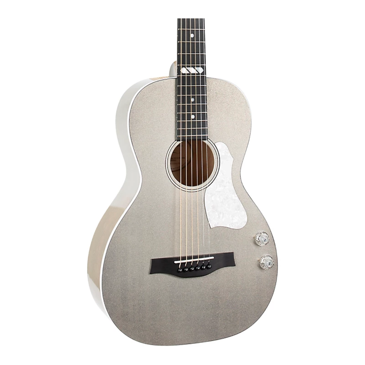 GODIN RIALTO JR. SATINA GRAY HG Q-DISCRETE PARLOR SIZE ACOUSTIC GUITAR