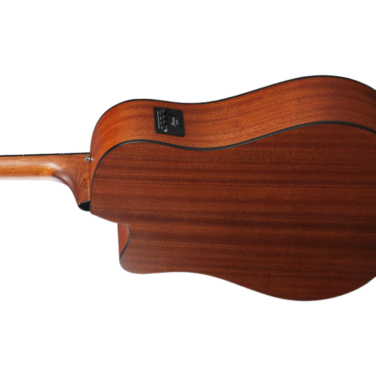 Ibanez AAD50CE-LG Advanced Acoustic Series Acoustic Electric Guitar, Natural Low Gloss