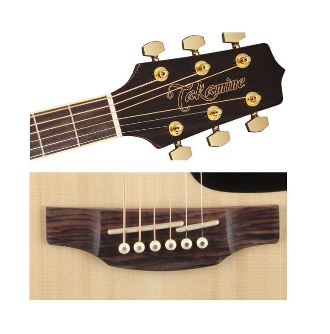 TAKAMINE GD51CE NAT SOLID SPRUCE TOP DREADNOUGHT CUTAWAY ACOUSTIC-ELECTRIC TP-4TD EQ |  TAKAMINE |  ACOUSTIC GUITAR |  Zoso Music
