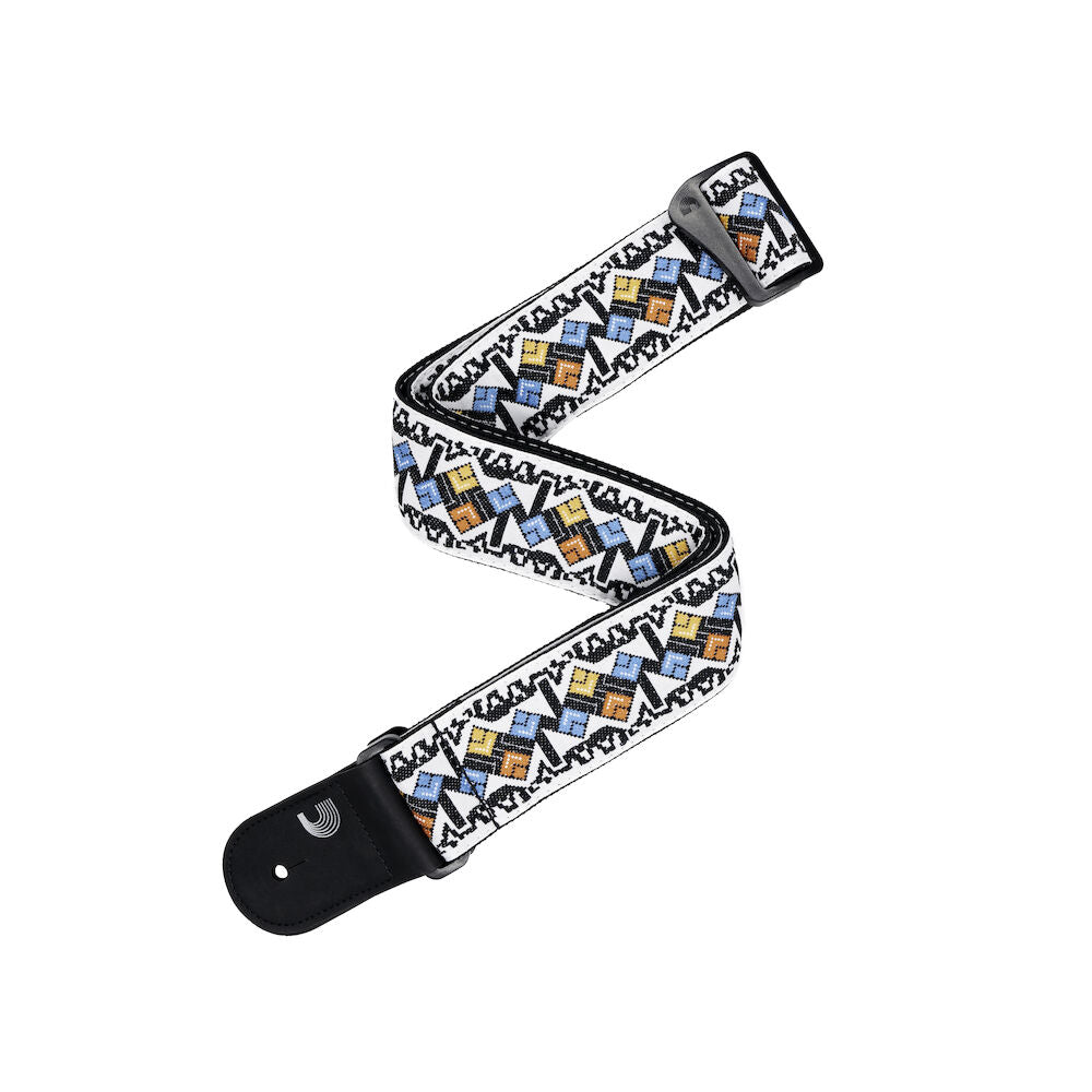 D’Addario 50RW00 Eco-Comfort Guitar Straps White