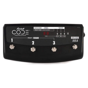 Marshall 4-Way Footswitch for CODE Amplifier, MARSHALL, GUITAR AMPLIFIER, marshall-guitar-amplifier-pedl-91009, ZOSO MUSIC SDN BHD