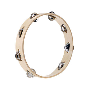 KM 10IN DOUBLE ROW JINGLE TAMBOURINE T10-16, KM, SCHOOL INSTRUMENT, km-school-instrument-t1016, ZOSO MUSIC SDN BHD