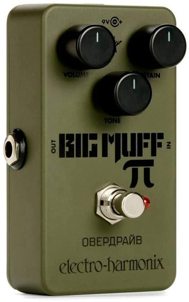 ELECTRO HARMONIX GREEN RUSSIAN BIG MUFF PI GUITAR EFFECT PEDAL | ELECTRO-HARMONIX , Zoso Music